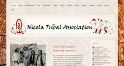 Desktop Screenshot of nicolatribal.com